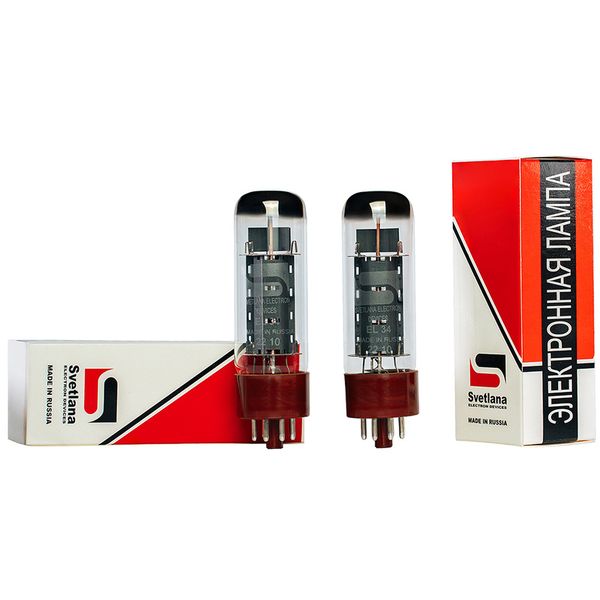 Svetlana EL34 Tube Matched Quartett