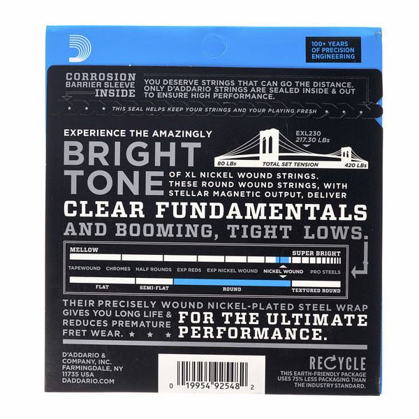 Daddario EXL230