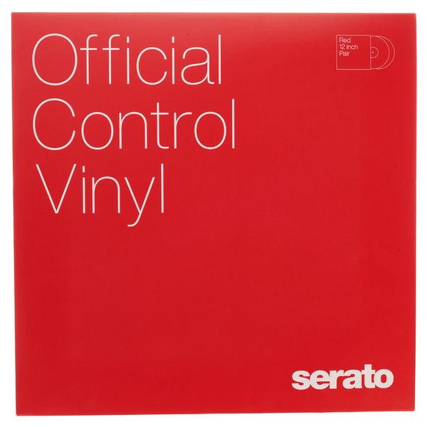 Serato Performance-Serie Vinyl Red