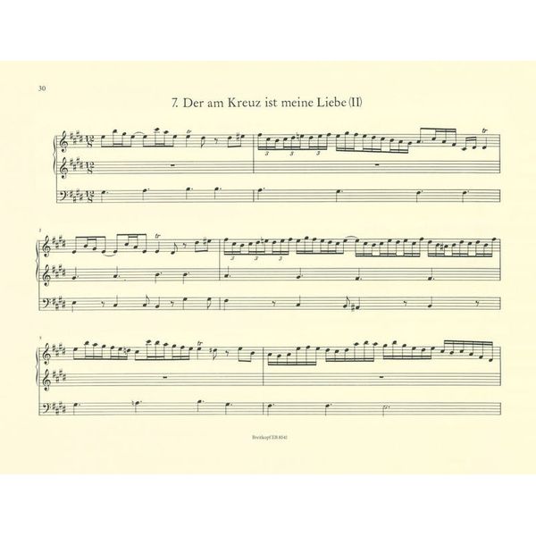 Breitkopf & Hrtel Homilius Choralvorspiele