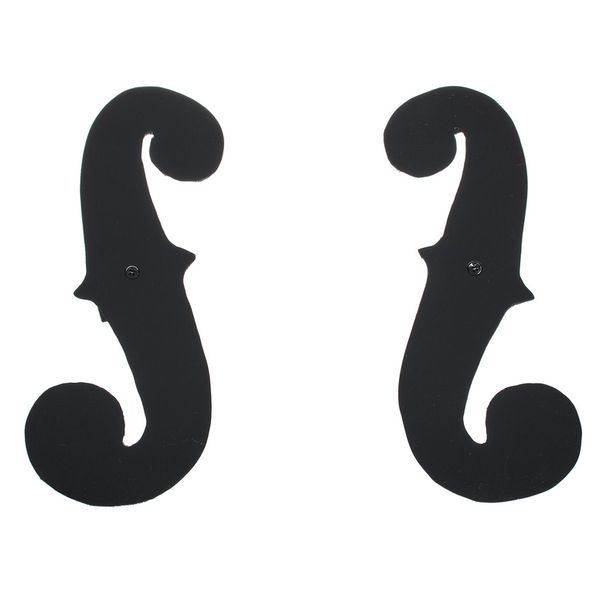 Duke F-Hole Cover GFK Black