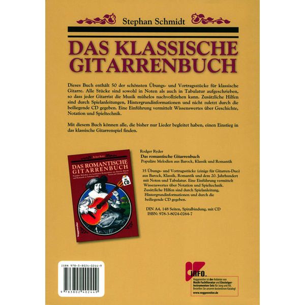 Voggenreiter Das Klassische Gitarrenbuch