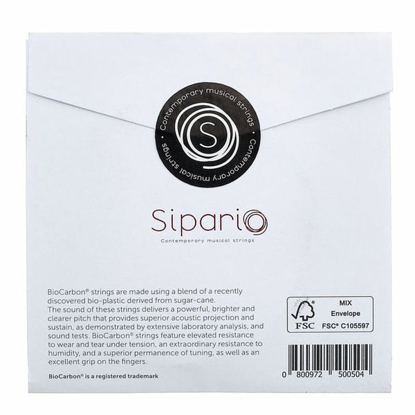 Sipario BioCarbon Str. 3rd Oct. DO/C