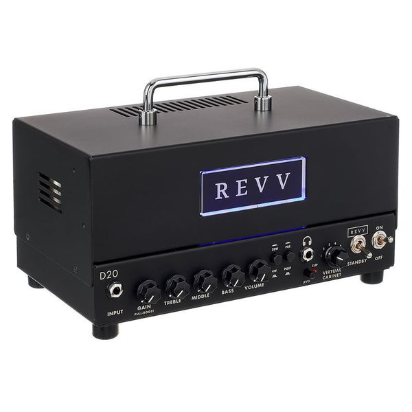 Revv D20 Amp Head BK