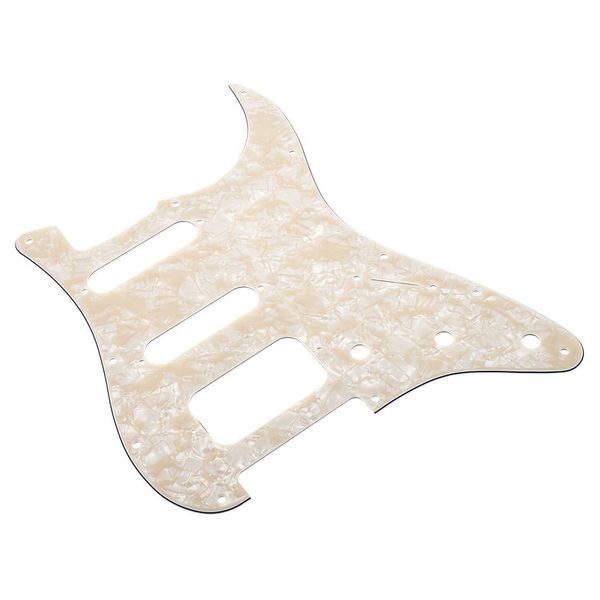 Fender Pickguard HSS Aged White Moto