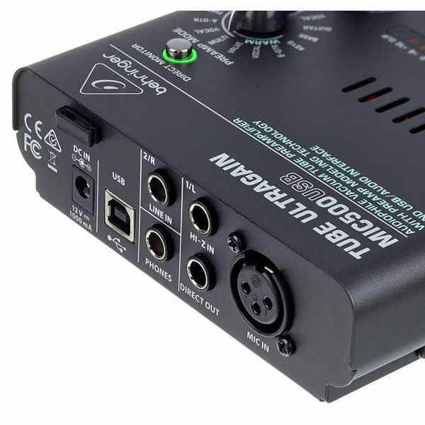 Behringer MIC500USB Tube Ultragain