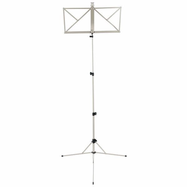K&M 101 Music Stand Nickel Colored