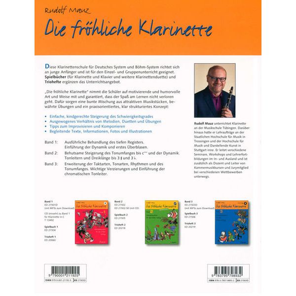 Schott Die Fröhliche Klarinette 3