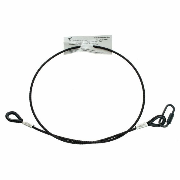 Stairville Safety Set 100cm/4mm Bk 10pcs