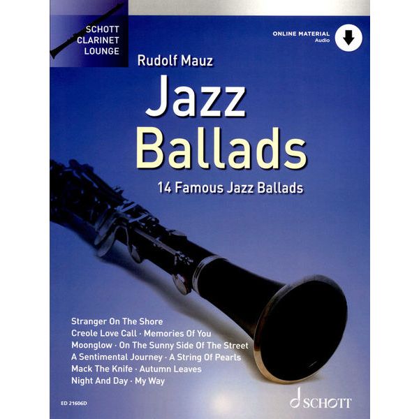 Schott Jazz Ballads Clarinet