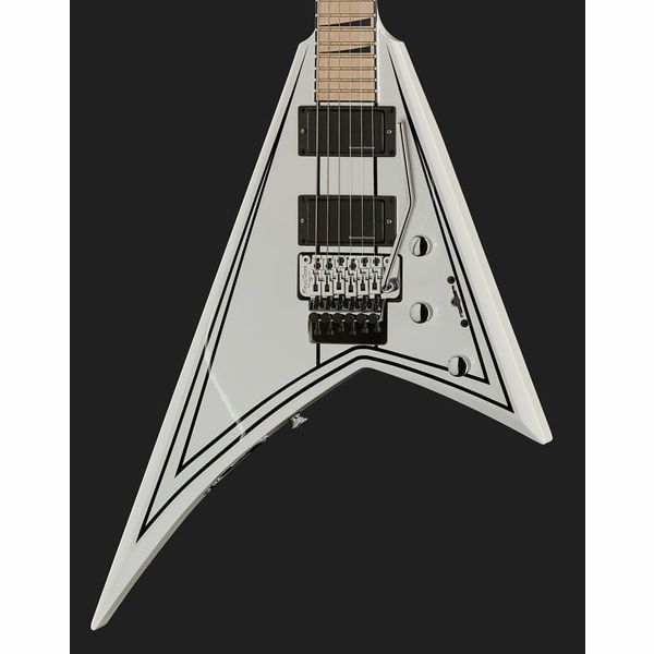 Jackson RRX24M White w/Black PinStripe