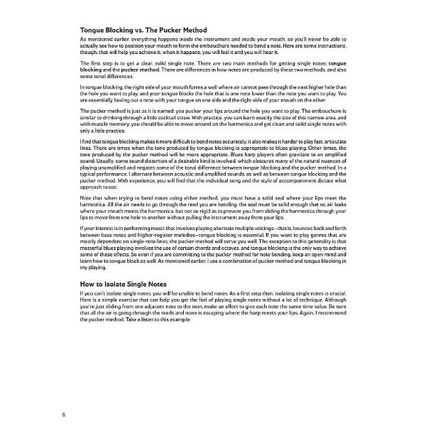 Hal Leonard Blues Harmonica Bending