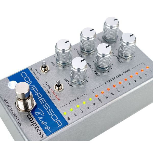 Empress Effects Bass Compressor Silver Spk