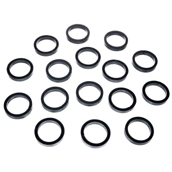 Stairville Snap Protector Ring Bk 16pcs