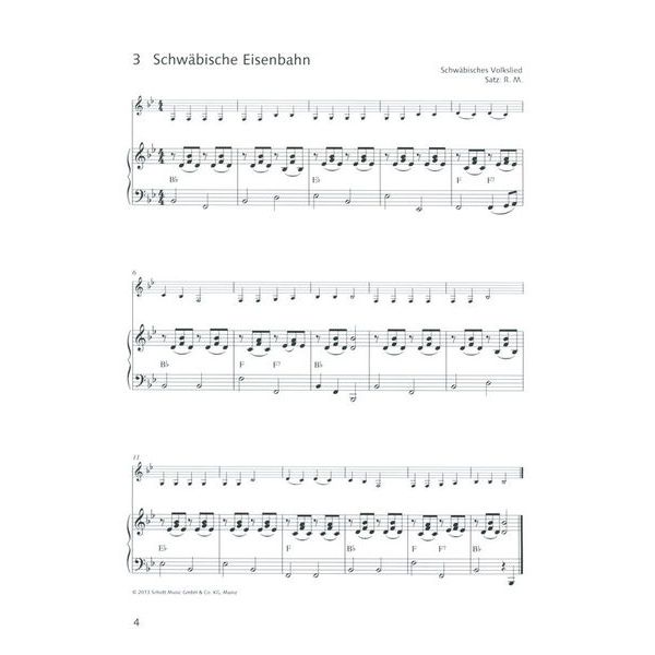 Schott Fröhliche Klarinette Spiel 1