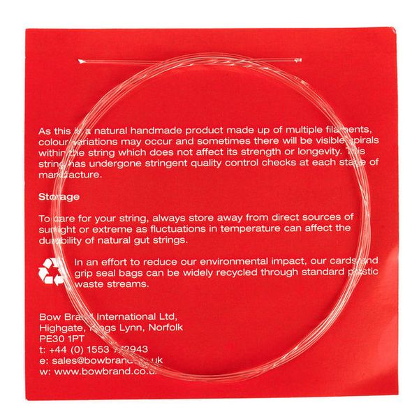 Bow Brand Pedal Nat. Gut 1st B No.4