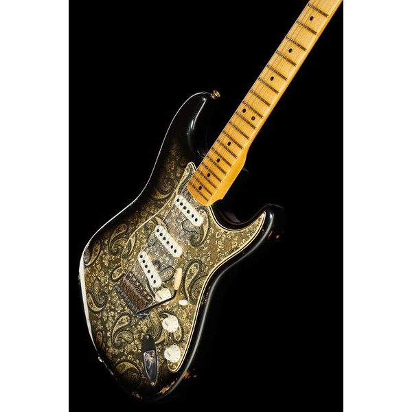 Fender 68 Strat Relic Black Paisley