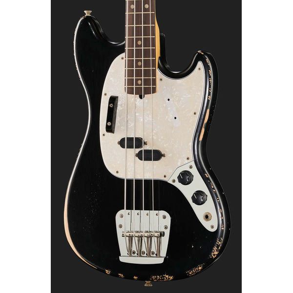 Fender JMJ Mustang Bass R.Worn RW BK