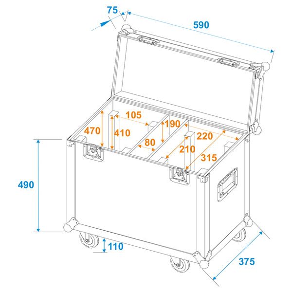Eurolite TMH XB-280 Tour Pack