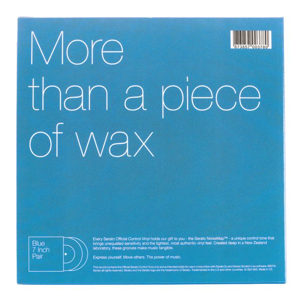 Serato 7" Control Vinyl blue
