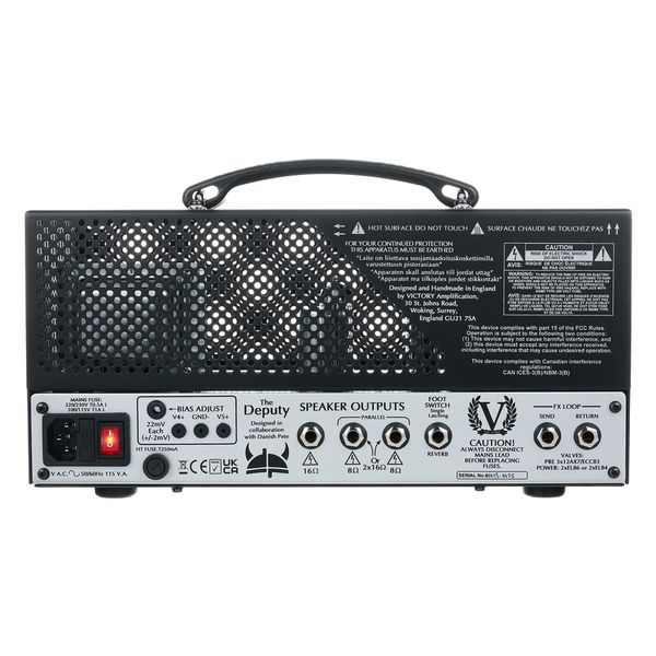 Victory Amplifiers The Deputy Lunch Box Head