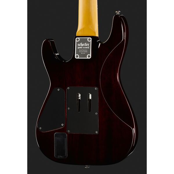 Schecter Demon 7 FR Crimson Red Burst