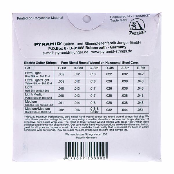 Pyramid Performance Pure Nickel D500