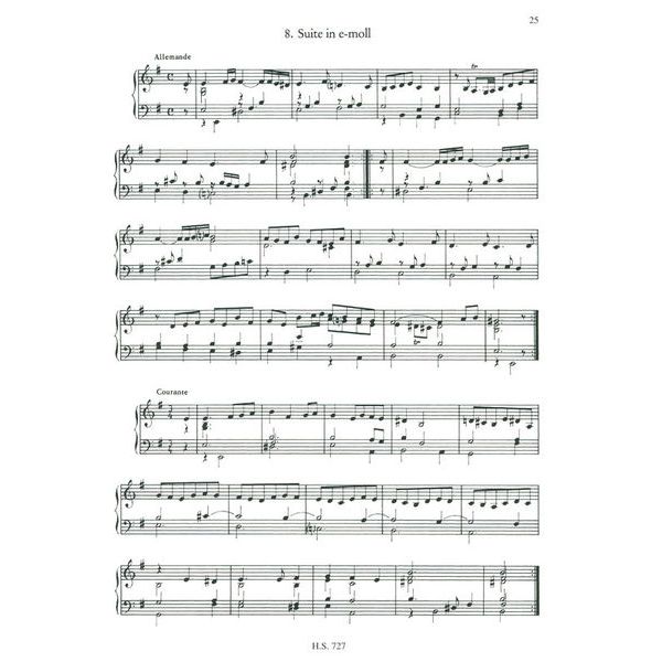 Sikorski Musikverlage Pachelbel Suiten