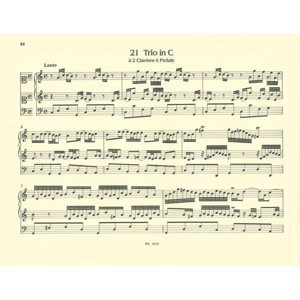 Breitkopf & Hrtel Krebs Orgelwerke II