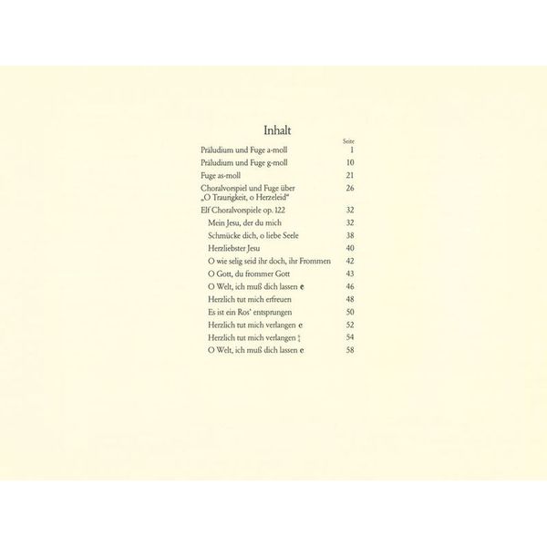 Breitkopf & Hrtel Brahms Smtliche Orgelwerke