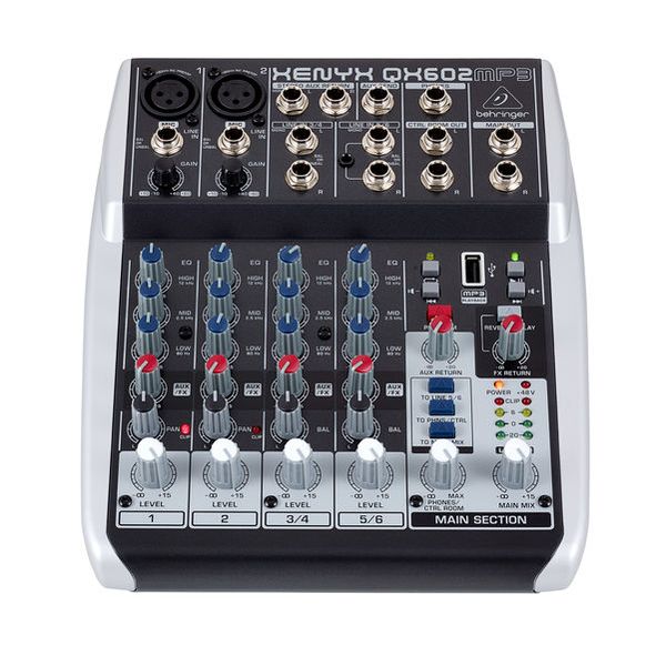 Behringer Xenyx QX602MP3