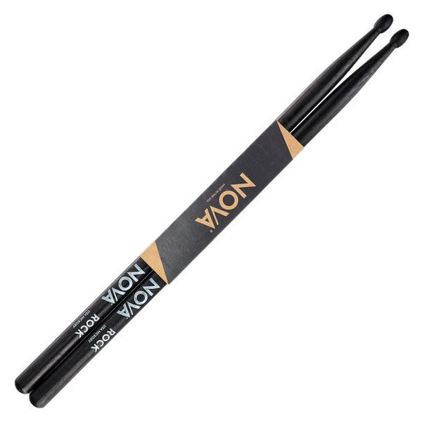 Vic Firth RockB Nova Hickory Black Wood