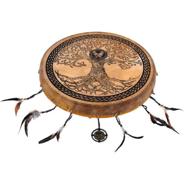 Terre Shaman Drum Cow Skin Tree 50