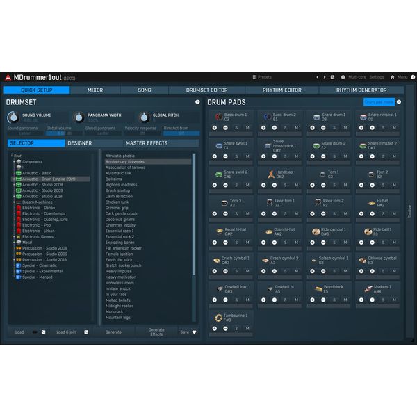 MeldaProduction MDrummer