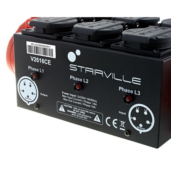 Stairville V2616BE CE CEE Split Box
