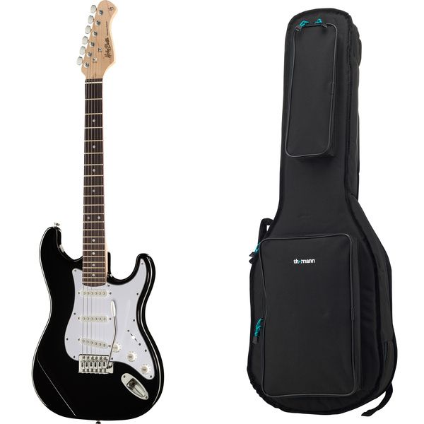 Harley Benton ST-20 BK St. Series w/Bag