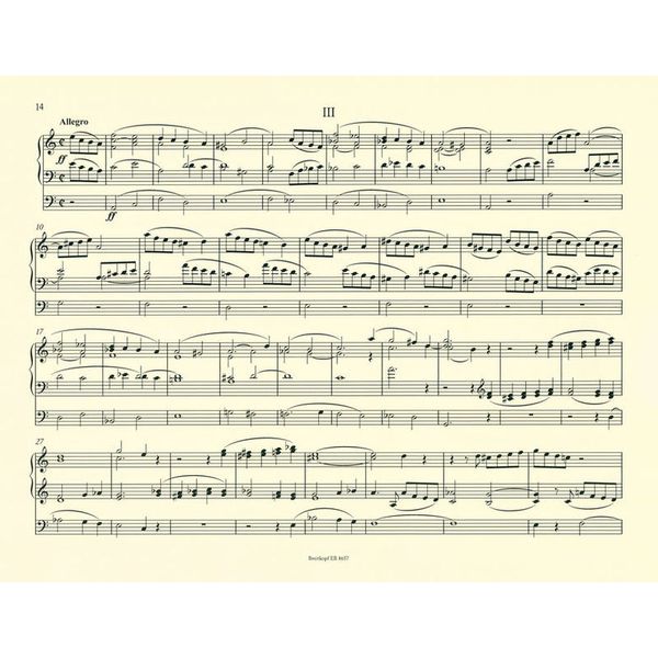 Breitkopf & Hrtel Gade Drei Tonstücke for Orgel