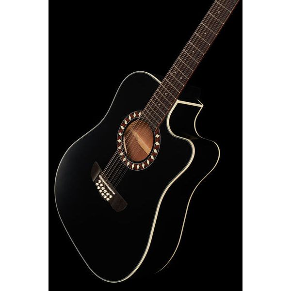 Harley Benton Custom Line CLD-10SCE-12BKS