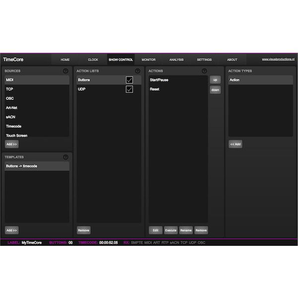 Visual Productions TimeCore