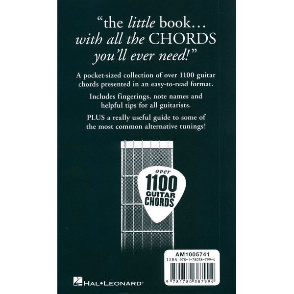 Wise Publications Little Black Book Chords