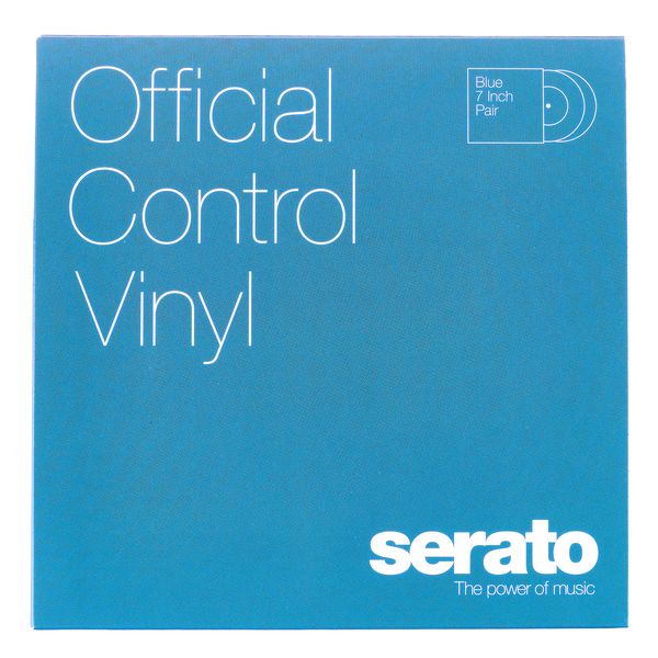 Serato 7" Control Vinyl blue