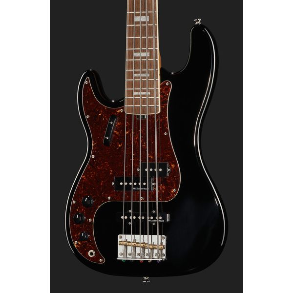 Harley Benton MV-5PJ LH Black Set