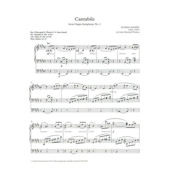 Oxford University Press Organ Music Women