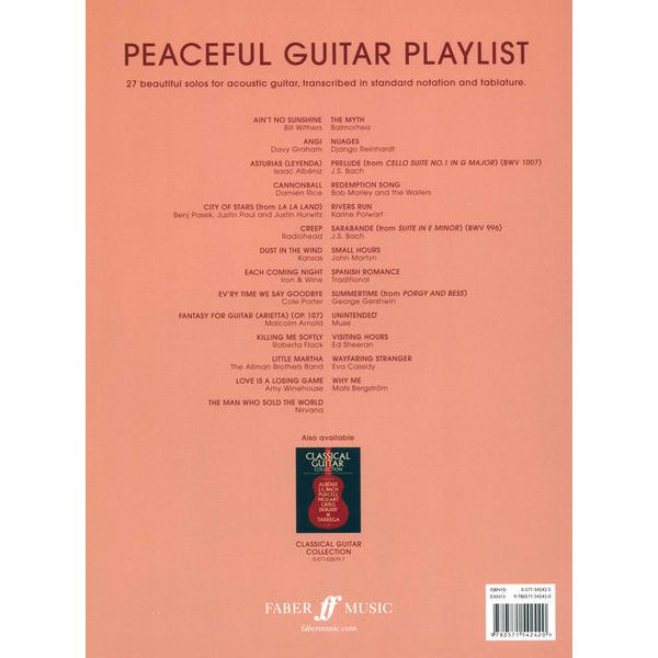 Faber Music Peaceful Guitar Playlist