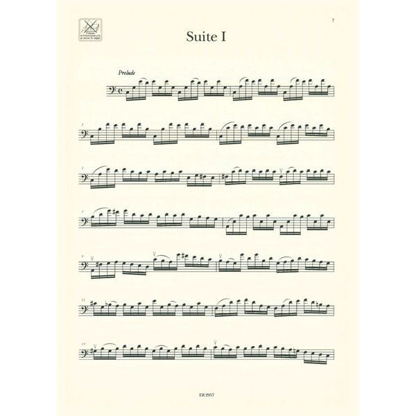 Ricordi Bach 6 Suites Double Bass