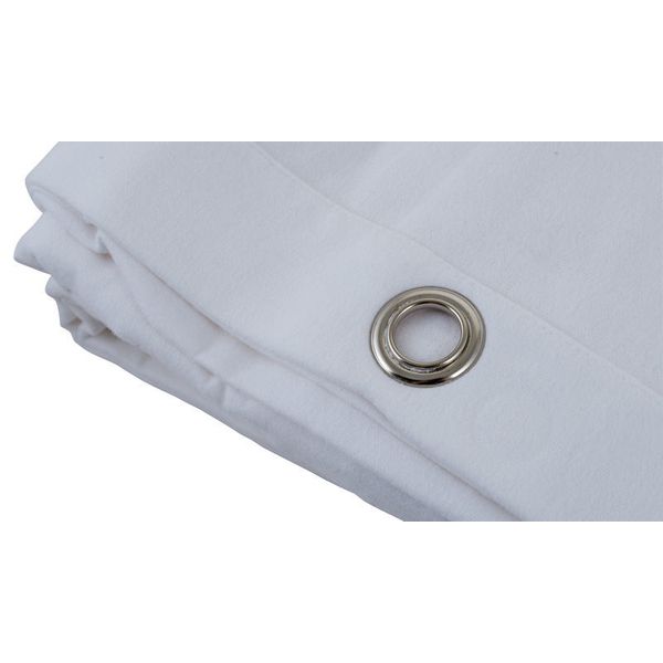 Stairville Curtain 160g/m 5.0x6.0m Wh
