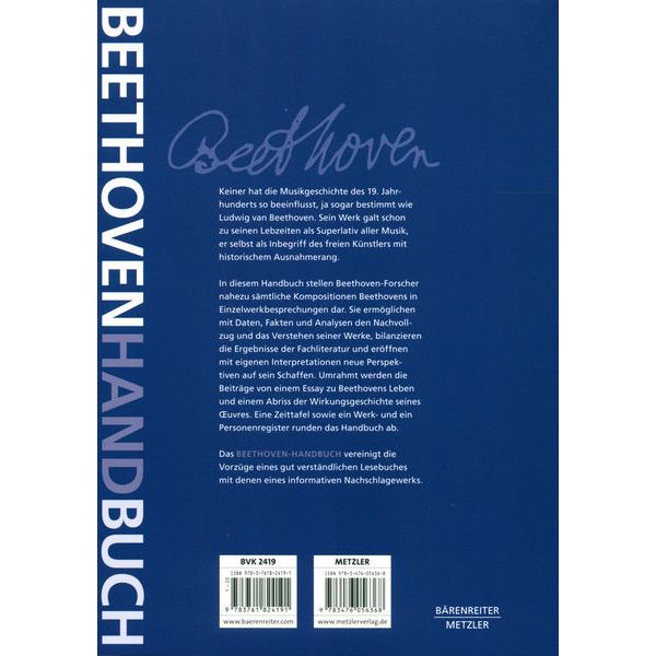 Brenreiter Beethoven-Handbuch