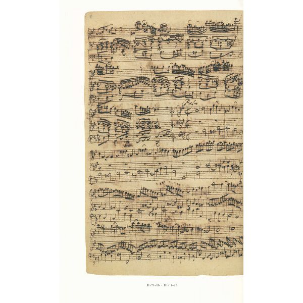 Henle Verlag Bach Flötensonate Faksimile