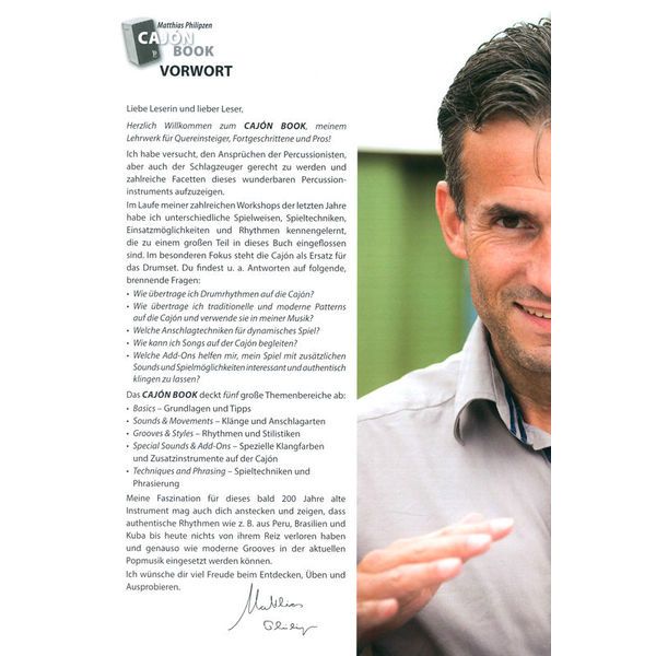 Alfred Music Publishing Cajon Book German