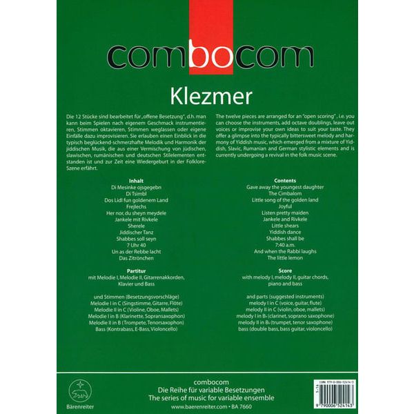 Brenreiter combocom Klezmer